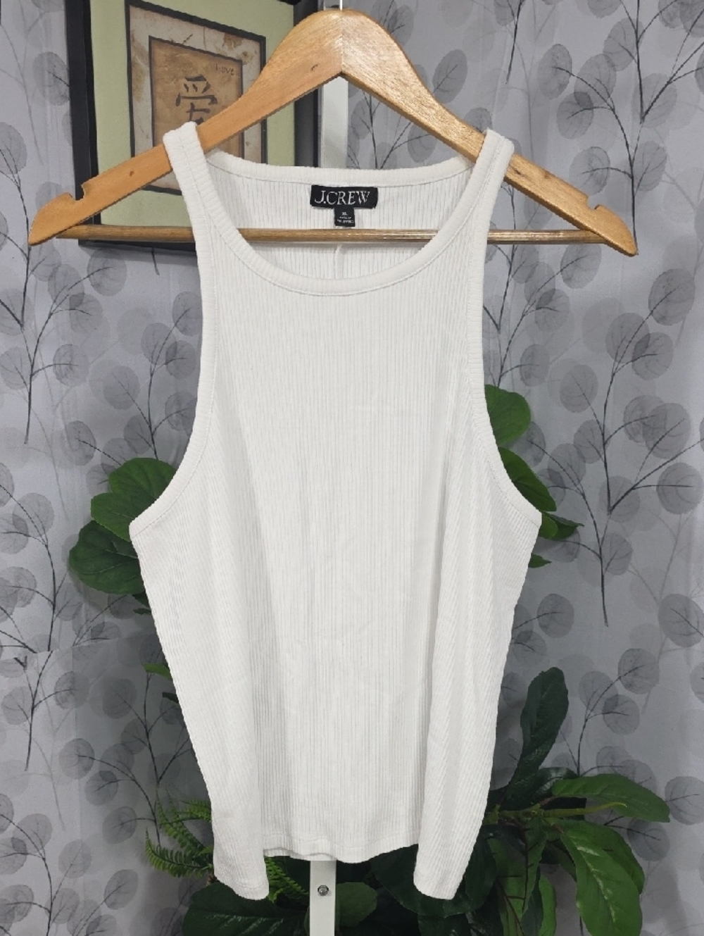 J. Crew White Ribbed Tank - Picture 4 of 6